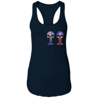 Thumbnail for My Home My Blood Ladies Ideal Racerback Tank