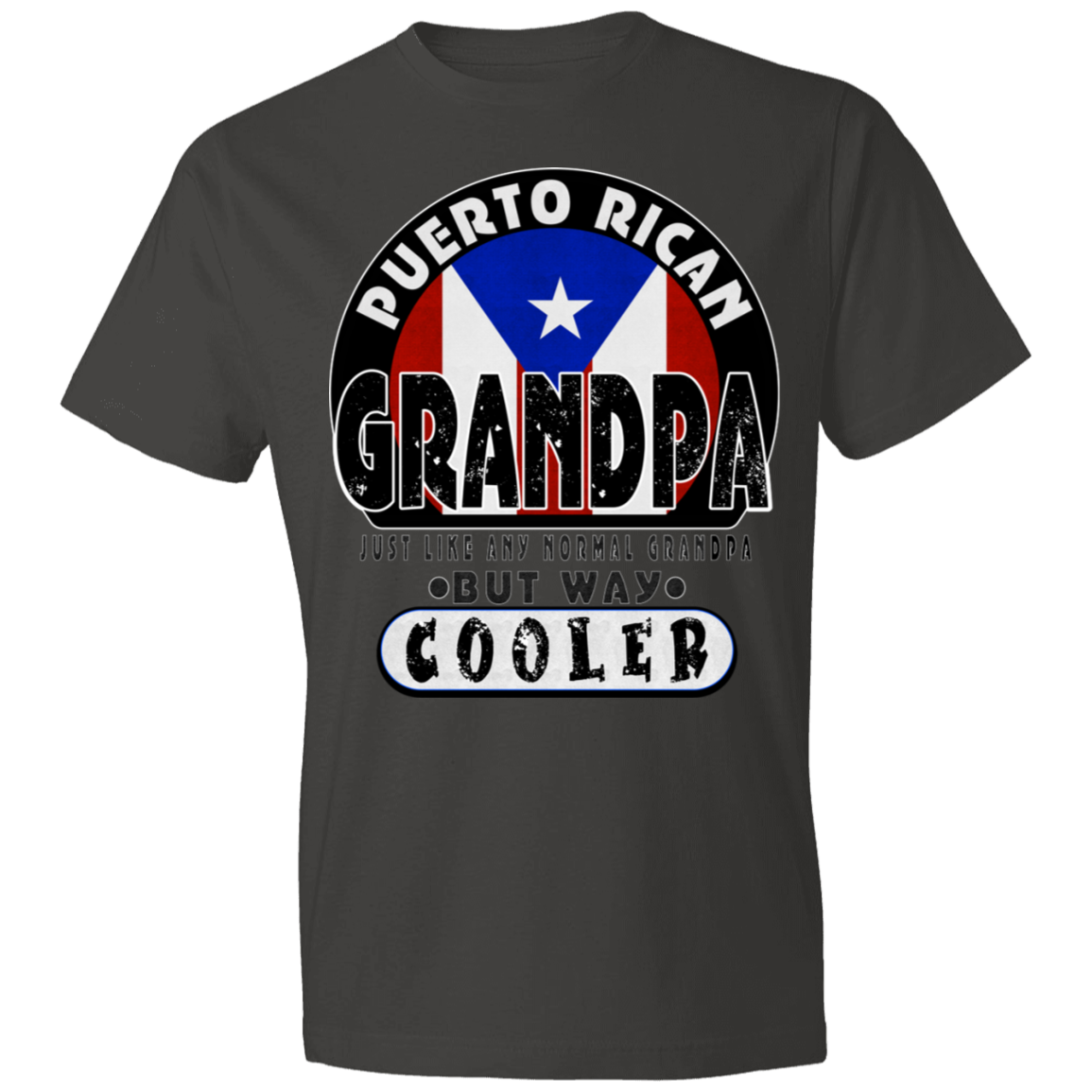 Cool Grandpa Lightweight T-Shirt 4.5 oz - Puerto Rican Pride