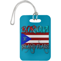 Thumbnail for Boricua Island Flare - Puerto Rico Luggage Bag Tag