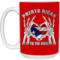 Thumbnail for Puerto Rican To The Bone 15 oz. White Mug