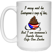 Thumbnail for PR Cup of Tea15 oz. White Mug - Puerto Rican Pride