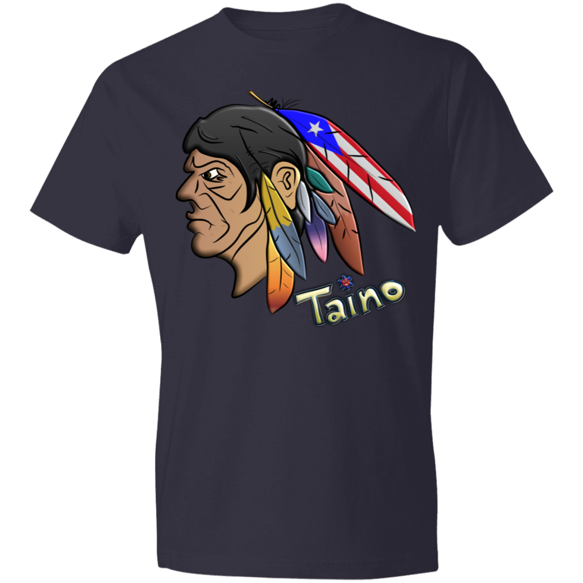 Taino Warrior Chief Lwt T-Shirt 4.5 oz
