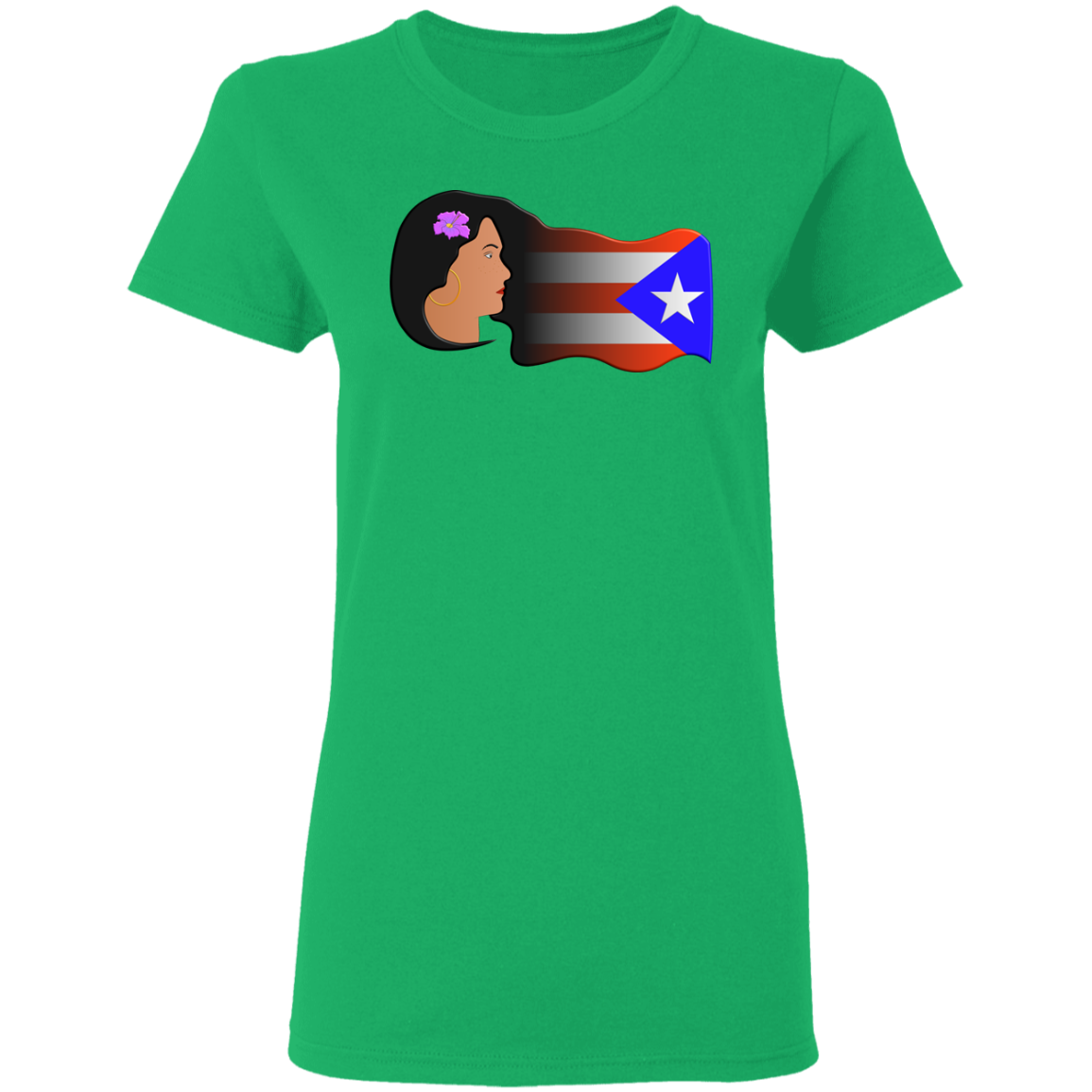 PUERTO RICAN BEAUTY  5.3 oz. T-Shirt