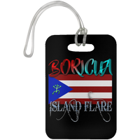 Thumbnail for Boricua Island Flare - Puerto Rico Luggage Bag Tag