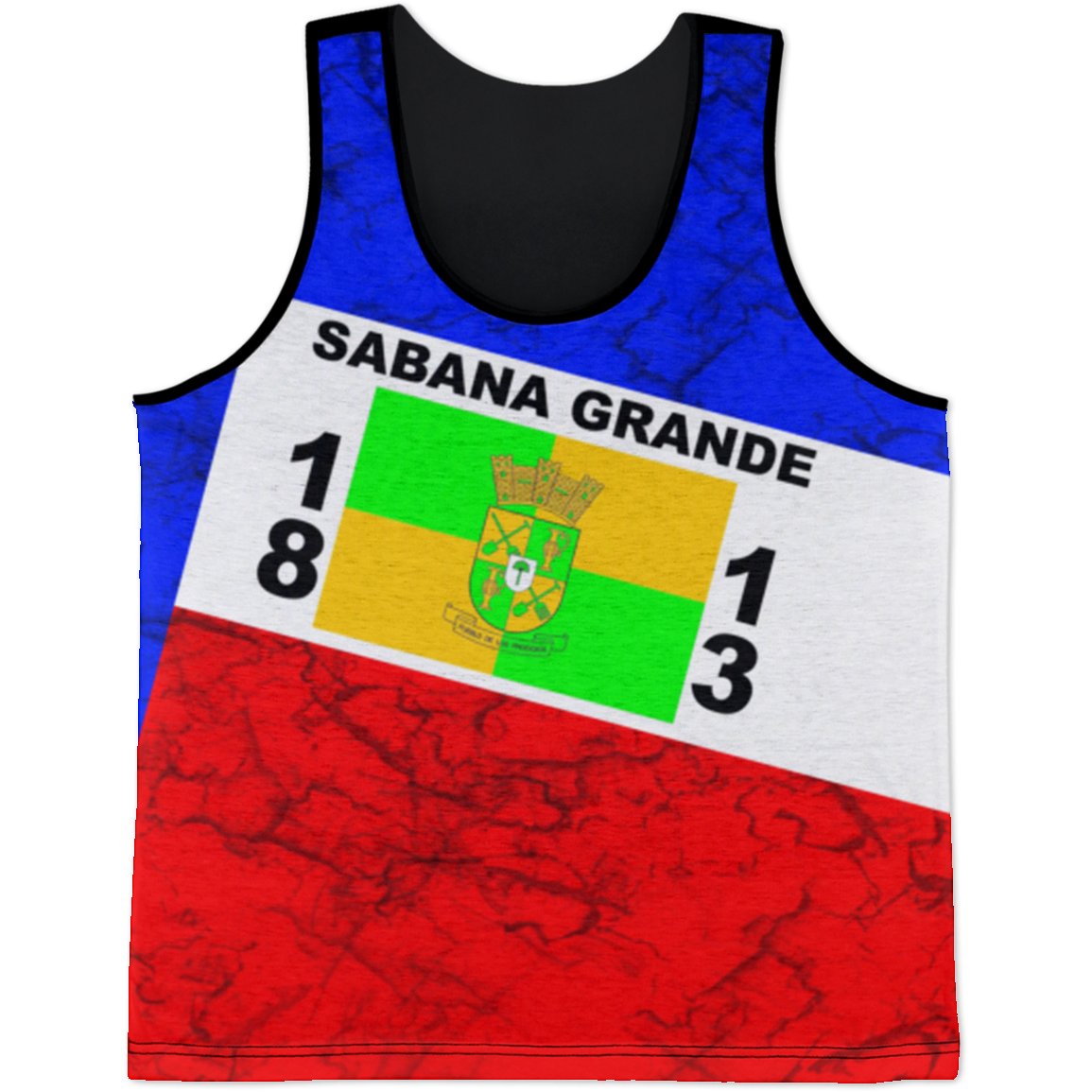 Sabana Grande Tank Top - Puerto Rican Pride