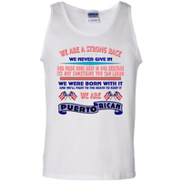 Thumbnail for WE ARE Strong 100% Cotton Tank Top - Puerto Rican Pride