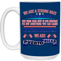 Thumbnail for WE ARE Strong 15 oz. White Mug - Puerto Rican Pride