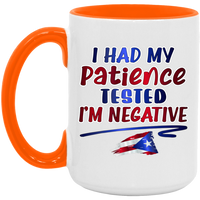 Thumbnail for Patience Tested - Negative 15oz. Accent Mug