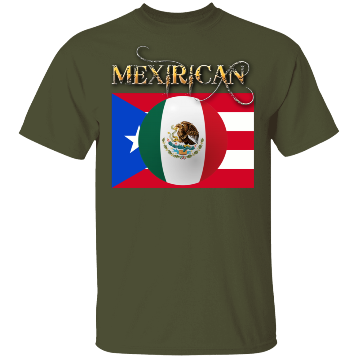 MEXIRICAN 5.3 oz. T-Shirt