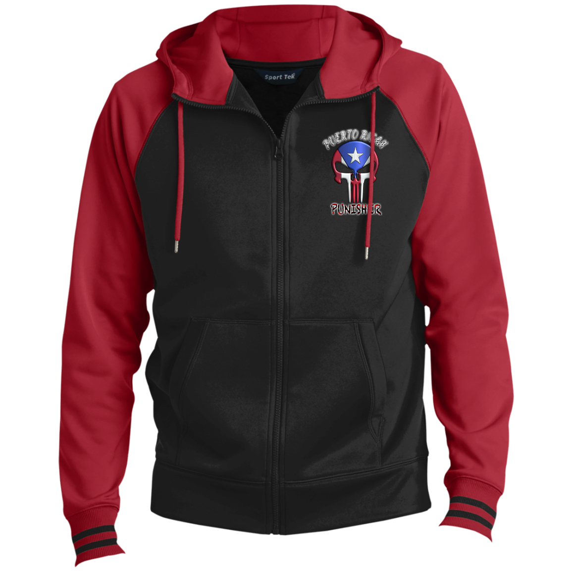 PR PUNISHER Sport-Wick® Full-Zip Hooded Jacket