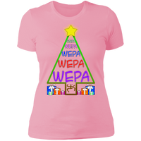 Thumbnail for WEPA Tree Ladies' Boyfriend T-Shirt - Puerto Rican Pride