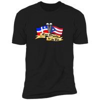 Thumbnail for Lares & Modern PR Flags Premium Short Sleeve T-Shirt - Puerto Rican Pride