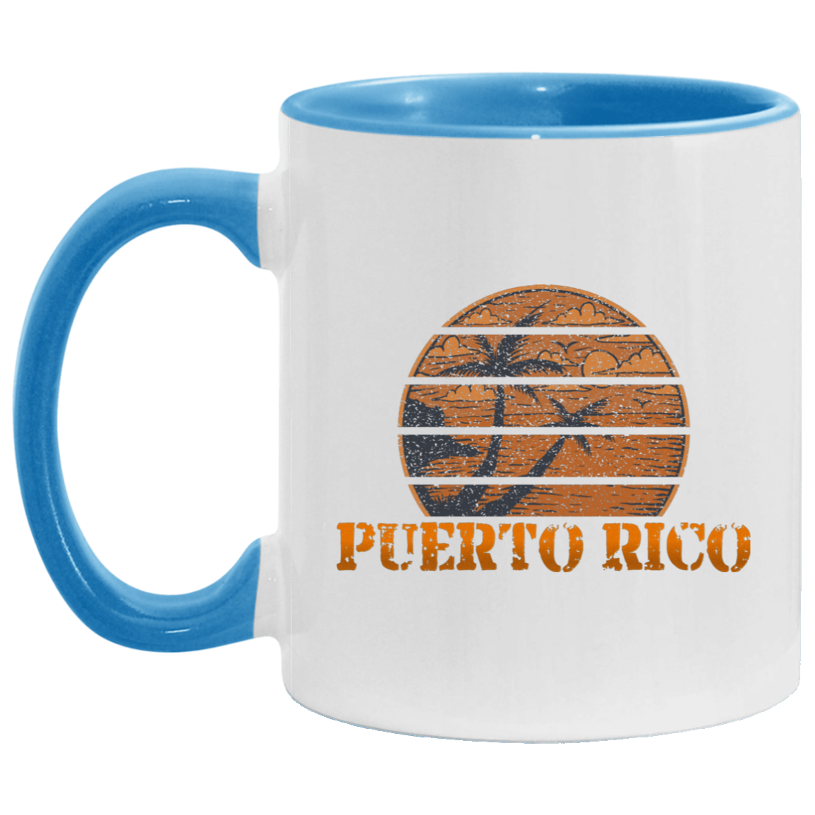 Puerto Rico Sunset Accent Mug