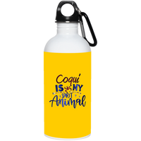 Thumbnail for Coqui Is My Spirit Animal 20 oz. Stainless Steel Water Bottle