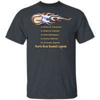 Thumbnail for Baseball Legends 5.3 oz. T-Shirt - Puerto Rican Pride