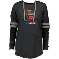 Thumbnail for Don't Listen, Watch My Hands Ladies Hooded (X-Small- 2XL)