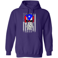 Thumbnail for 1st Star Skull Pullover Hoodie - Puerto Rican Pride