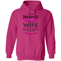 Thumbnail for WIFE of Awesome PR Pullover Hoodie - Puerto Rican Pride