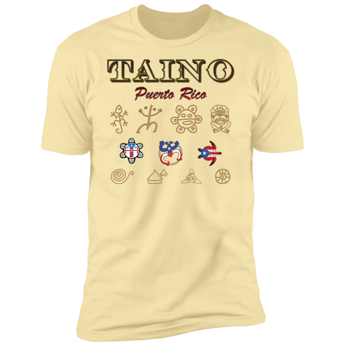 TAINO SYMBOL Premium Short Sleeve T-Shirt