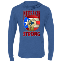 Thumbnail for Puerto Rican Strong Unisex  Hooded T-Shirt - Puerto Rican Pride