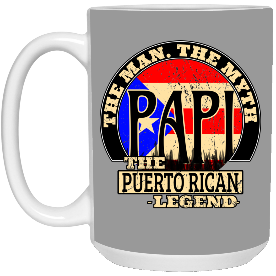 PAPI The Legend 15 oz. White Mug