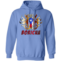 Thumbnail for Flaming Boricua Pullover Hoodie