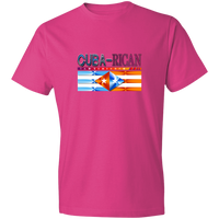 Thumbnail for Cuba-Rican Lightweight T-Shirt 4.5 oz - Puerto Rican Pride