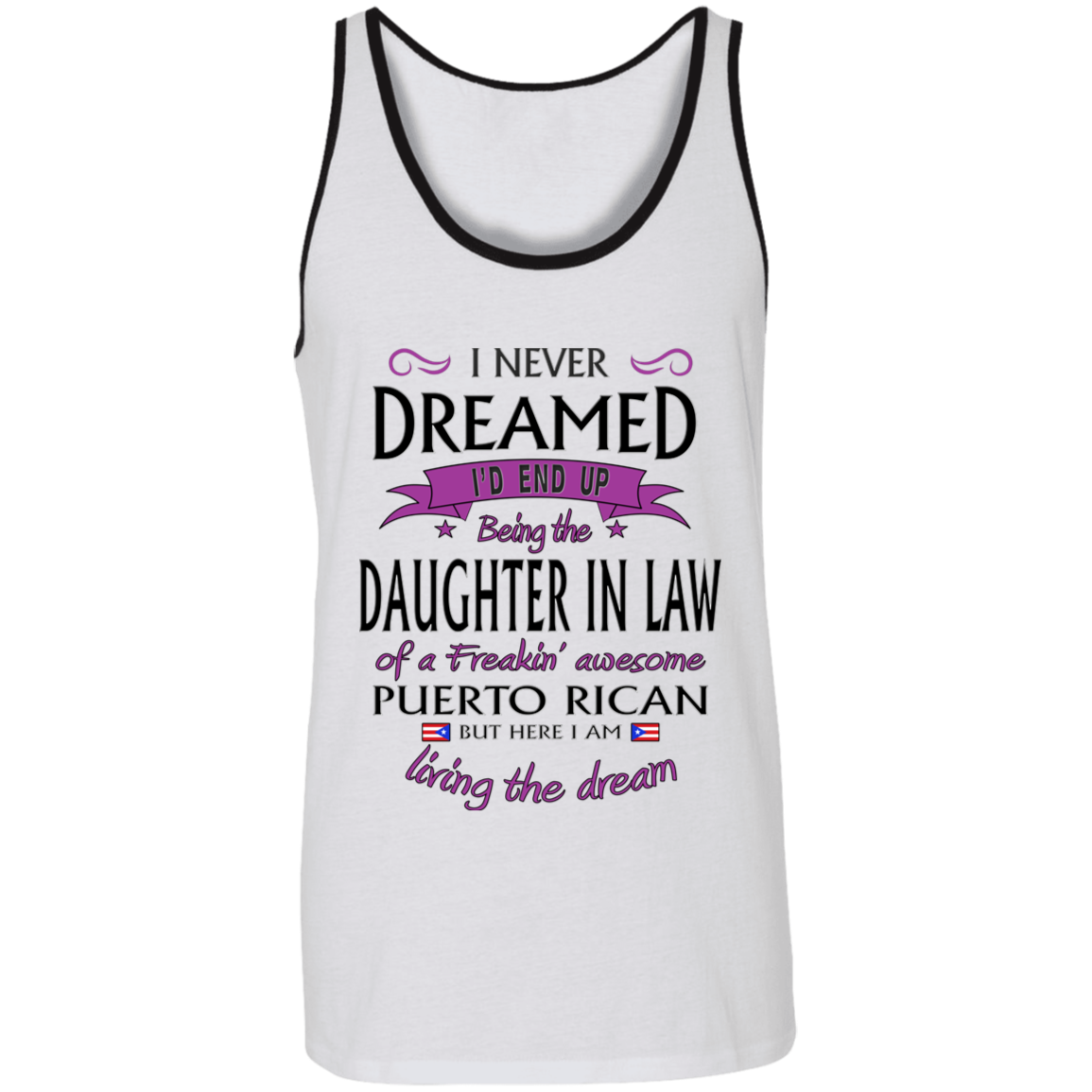 Daughter-In-Law of Awesome PR  Unisex Tank - Puerto Rican Pride