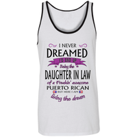 Thumbnail for Daughter-In-Law of Awesome PR  Unisex Tank - Puerto Rican Pride