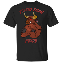 Thumbnail for Puerto Rican Pride, No Bull 5.3 oz. T-Shirt - Puerto Rican Pride