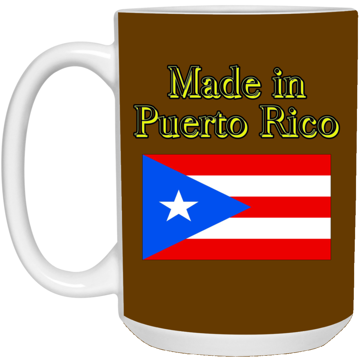 Made in Puerto Rico 15 oz. Mug