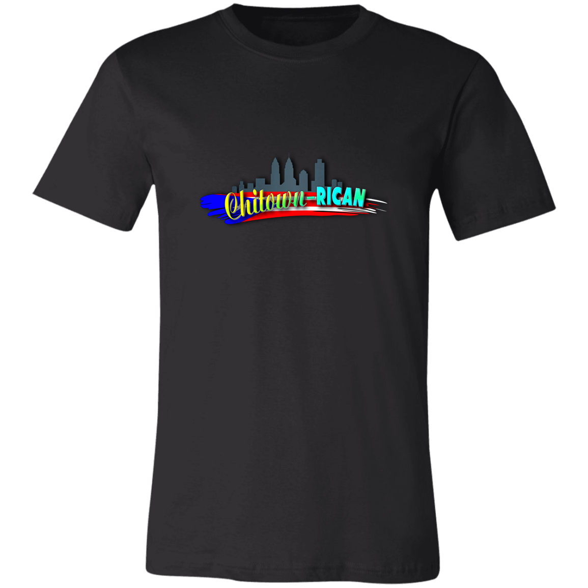 Chitown-Rican Unisex  T-Shirt - Puerto Rican Pride