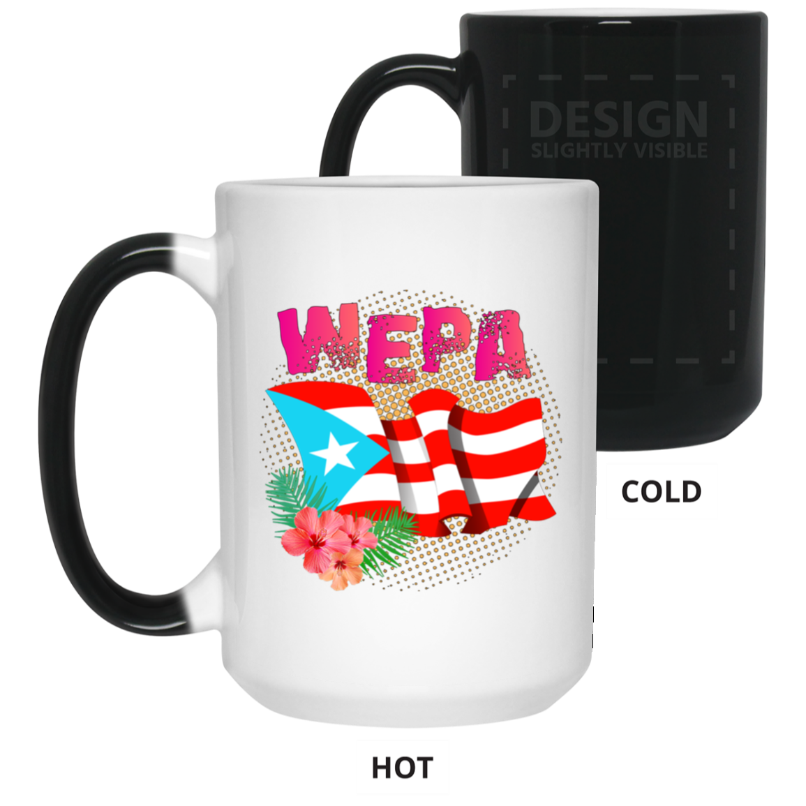 WEPA FLAG 15 oz. Color Changing Mug