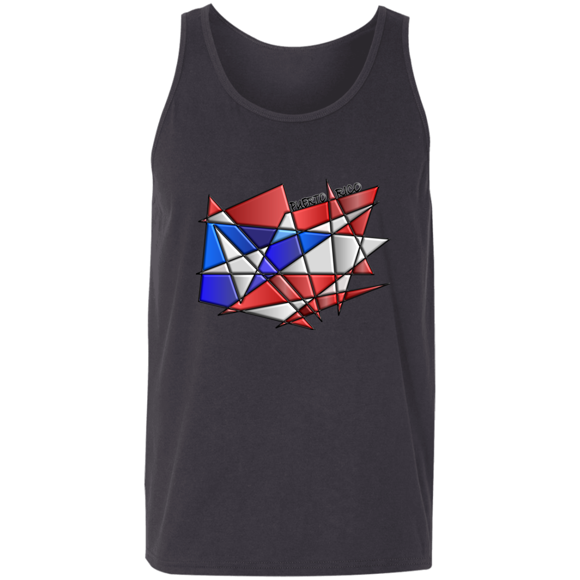 Abstract Flag Unisex Tank - Puerto Rican Pride