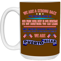 Thumbnail for WE ARE Strong 15 oz. White Mug - Puerto Rican Pride