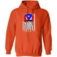 Thumbnail for 1st Star Skull Pullover Hoodie - Puerto Rican Pride