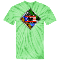 Thumbnail for PR Veteran 100% Cotton Tie Dye T-Shirt