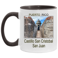 Thumbnail for Castillo San Cristobal 11OZ Accent Mug - Puerto Rican Pride