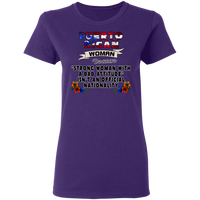 Thumbnail for Strong PR Woman 5.3 oz. T-Shirt - Puerto Rican Pride