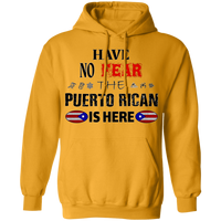 Thumbnail for Have No Fear  Pullover Hoodie - Puerto Rican Pride