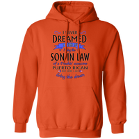 Thumbnail for Son-In-Law of Awesome PR  Pullover Hoodie - Puerto Rican Pride