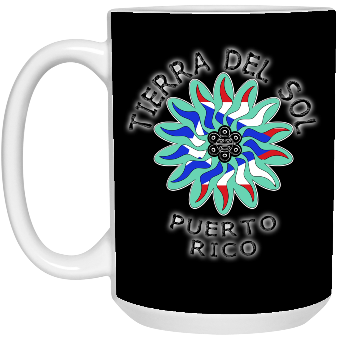 Tierra Del Sol -  15 oz. White Coffee Mug