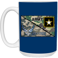 Thumbnail for Army Air Force 15 oz. White Mug