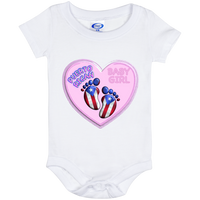 Thumbnail for Baby Girl Onesie 6 Month - Puerto Rican Pride