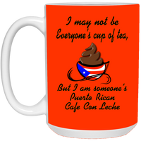 Thumbnail for PR Cup of Tea15 oz. White Mug - Puerto Rican Pride