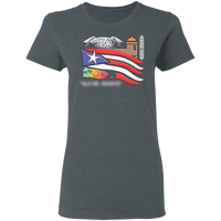 Thumbnail for 1952 Constitution day Ladies' 5.3 oz. T-Shirt - Puerto Rican Pride