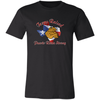 Thumbnail for Texas Raised PR Strong Unisex  T-Shirt - Puerto Rican Pride
