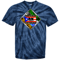 Thumbnail for PR Veteran 100% Cotton Tie Dye T-Shirt