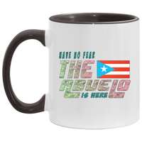 Thumbnail for No Fear, Abuelo Is Here 11 oz. Accent Mug