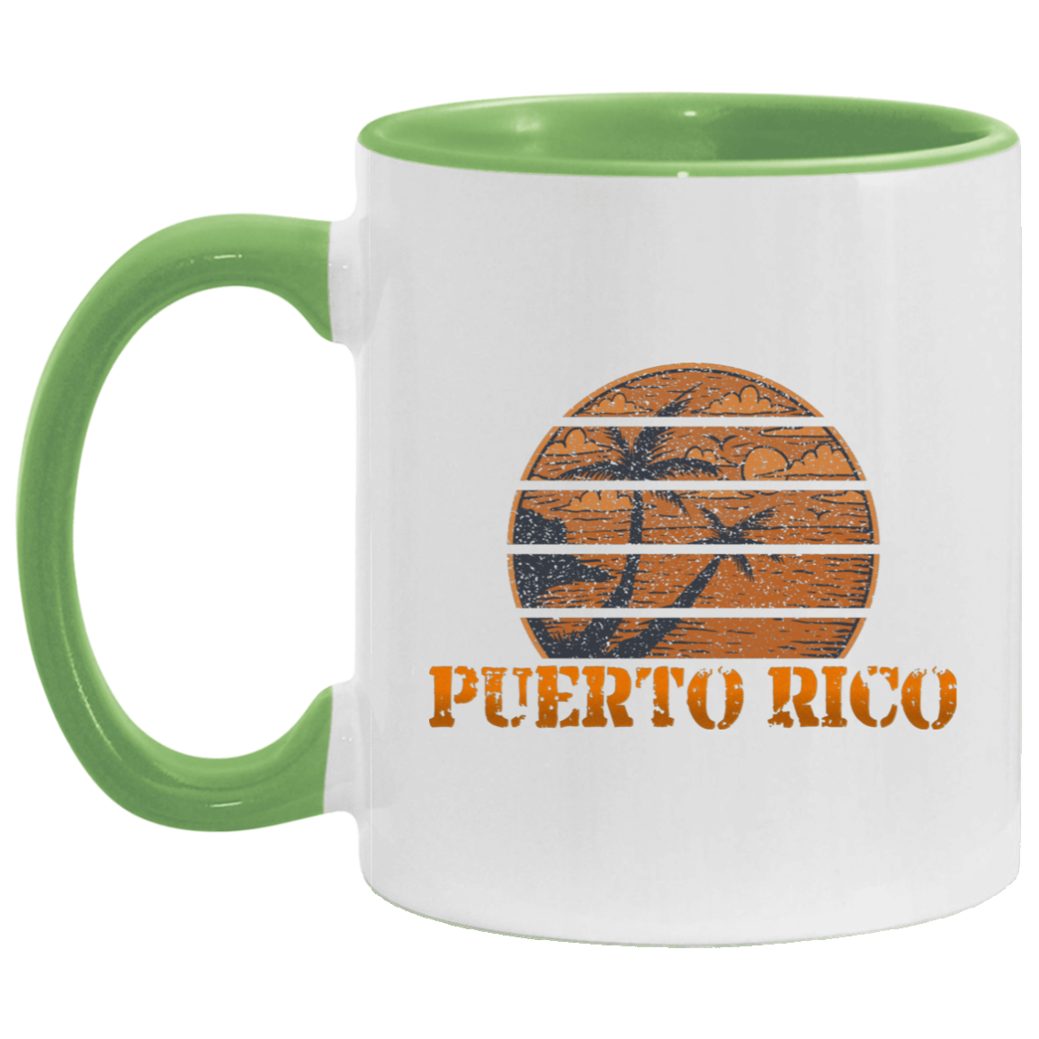 Puerto Rico Sunset Accent Mug
